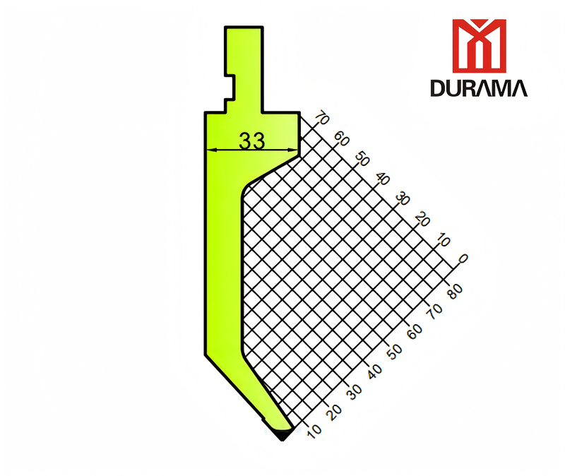 Serise 5 Durama Gooseneck Punch for Hydraulic Press Brake 