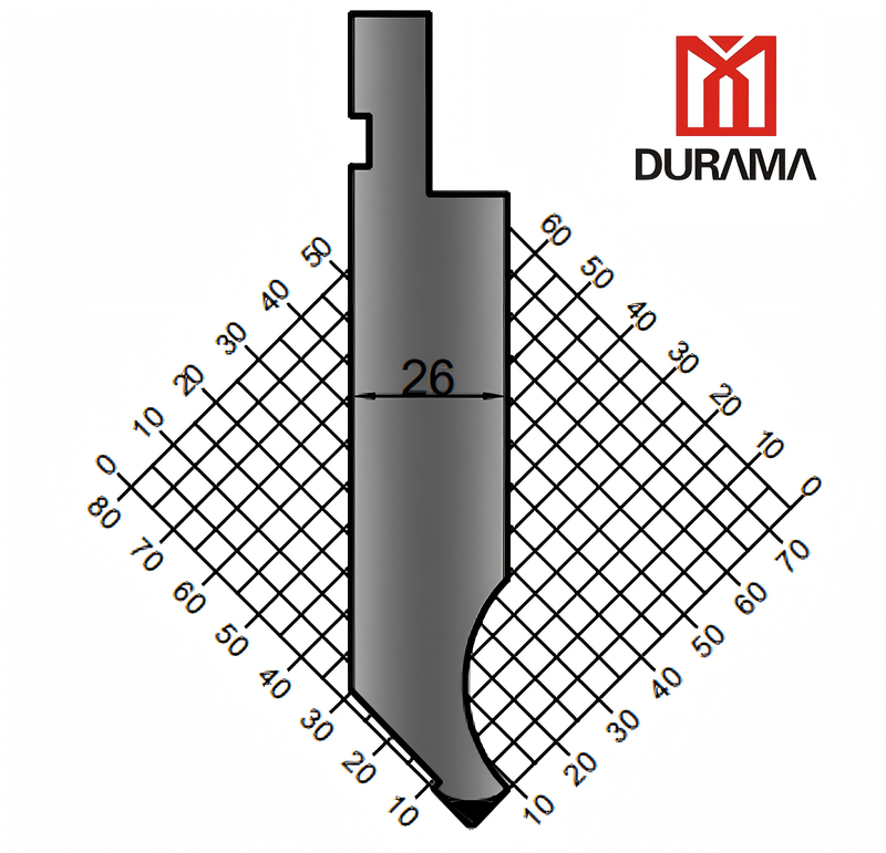 Serise 14 Durama Gooseneck Punch for Hydraulic Press Brake 