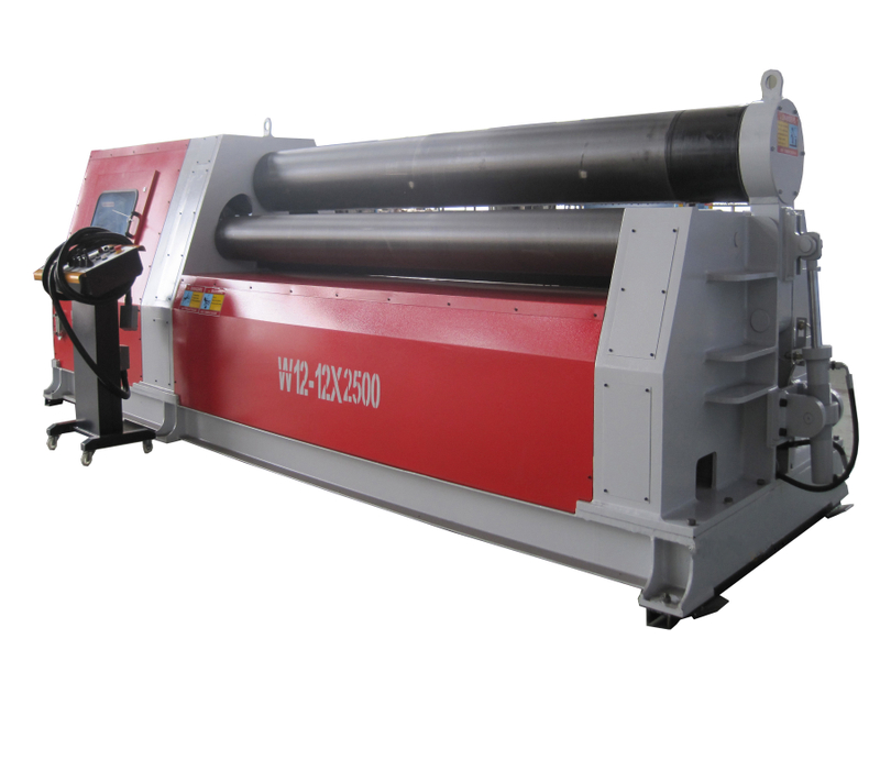 W12-12X2500 آلة الانحناء الرباعي الهيدروليكية