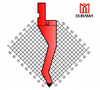 Serise 9 Durama Gooseneck Punch for Hydraulic Press Brake 