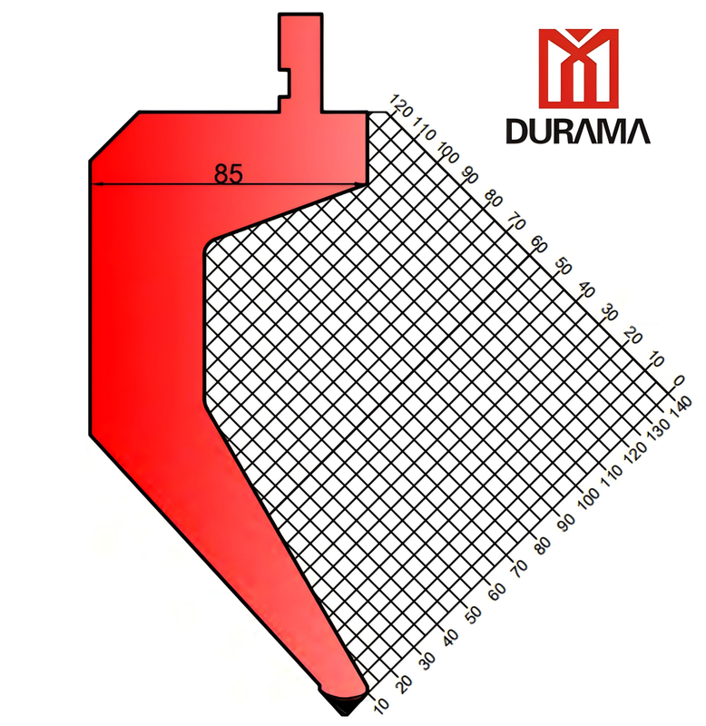 Serise 17 Durama Gooseneck Punch for Hydraulic Press Brake 
